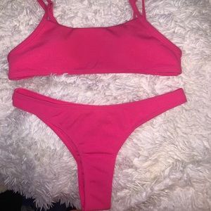 Sunny Bunny Pink Swimsuit